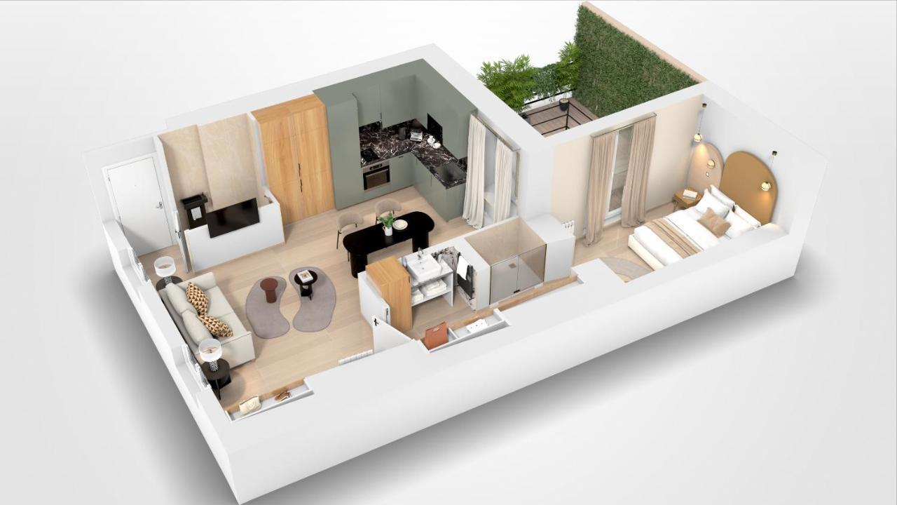 Yuna Saint-Honore - Serviced Apartments Paryż Zewnętrze zdjęcie